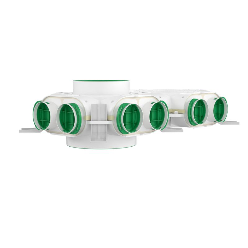 Distribuitor ventilatie cu trecere directa VCB160-200-12