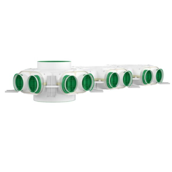Distribuitor ventilatie cu trecere directa VCB160-200-16